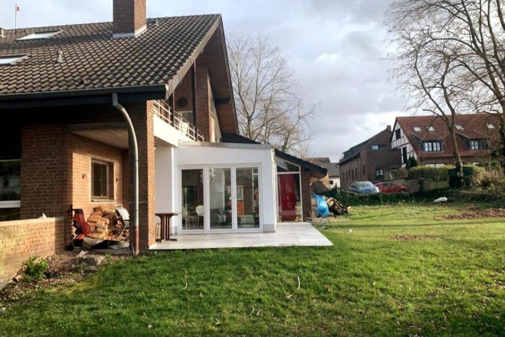 Helle Kellerwohnung Im Gruenen Mit Sauna كولونيا المظهر الخارجي الصورة